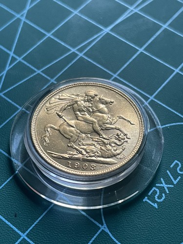 1903 british gold - 1903, sovereign