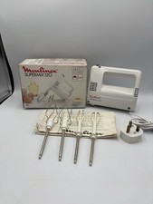 Vintage Moulinex Supermix 120 Hand Mixer – Boxed & Complete - TESTED & WORKING