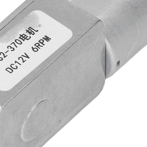 Worm geared motor 6rpm - geared,