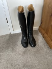 Aigle Women’s Black Riding Boots Size 5 Excellent Condition
