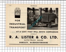 R A Lister & Co Ltd Dursley