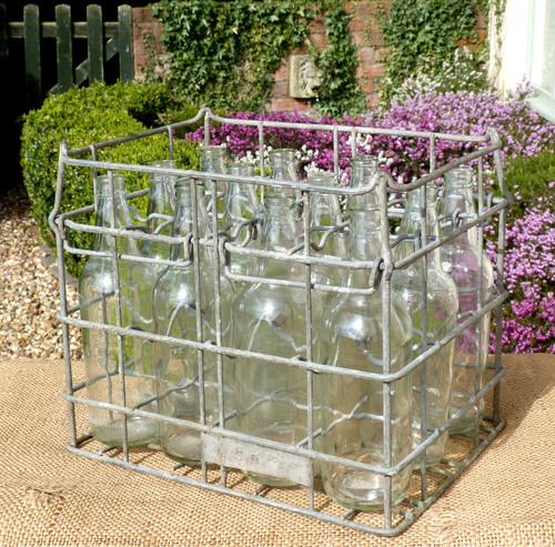 Galvanised metal milk wine - galvanised,