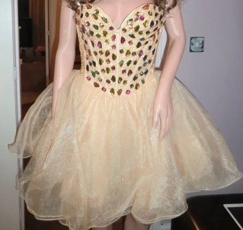Ladies sherri hill nude multi - ladies,