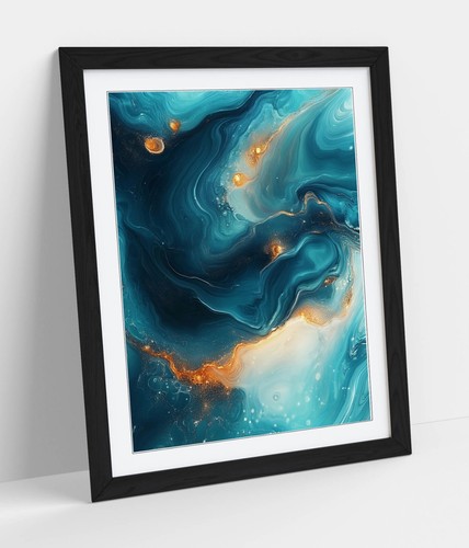 Glistening blue and gold - glistening,
