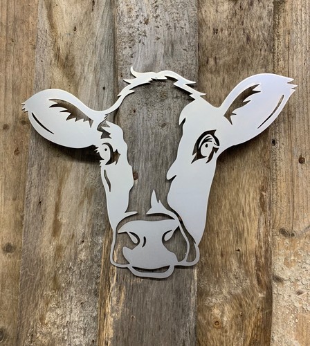 Cow head steel metal - head,