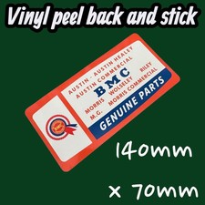 Bmc parts vinyl sticker - parts,