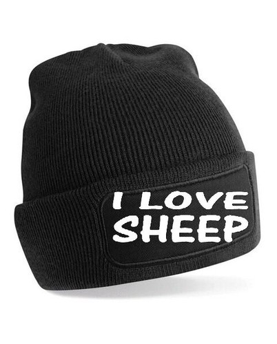 Unisex winter beanie hat sheep - winter,