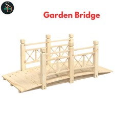 Garden Bridge Ornament Pond