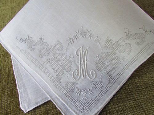 Vintage handkerchief wedding - vintage,
