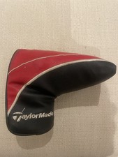 Taylormade Redline Blade Putter Head Cover Red And Black