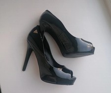 Guess Black Size 4 Shoes, Court, Pump, Stiletto