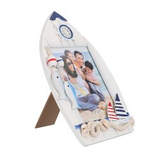  Nautical Theme Photo Frame Beach Hut Vintage Wooden Picture Holder Wedding Gift