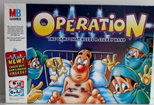 MB GAMES OPERATION BOARD GAME BOXED