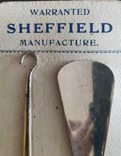 Vintage sheffield button hook - sheffield,