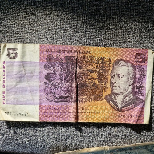 Australian note fraser - australian, $5