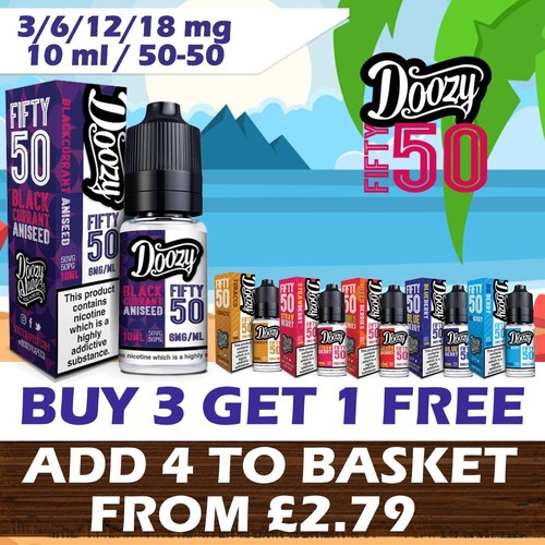 Doozy 10ml nic - salts, |