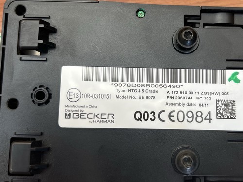 Mercedes sat nav unit modul - mercedes, &modul