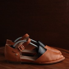 Pikolinos Flats WMS SZ EU 38 US 7.5-8 Brown Caleta Leather Comfort Neutral Shoes