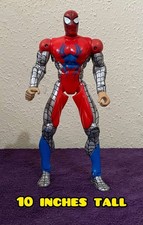 Marvel SPIDER-MAN Water Web Blaster 10" ToyBiz Action Figure 2000(Combine P&P)