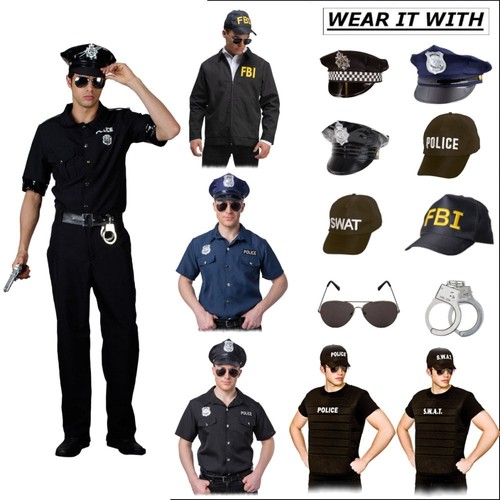 Mens police costumes - police,