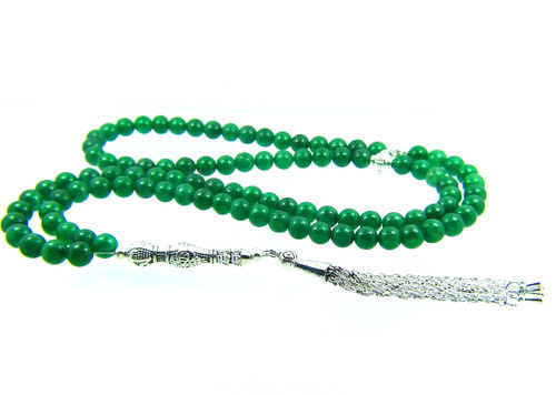 8mm green emerald zumurd - green,