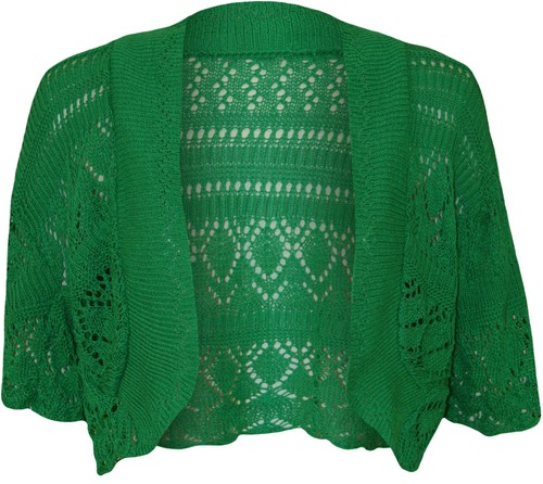 New ladies bolero crochet cap - new,