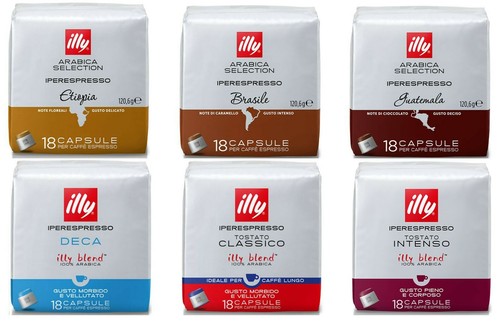 Illy iperespresso coffee pods - coffee,