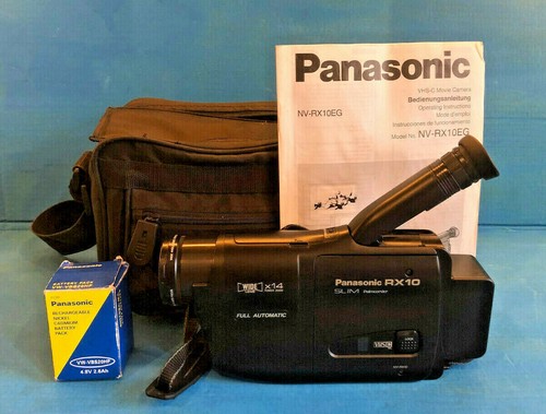 Panasonic rx10eg vhs c - panasonic, nv-rx10eg