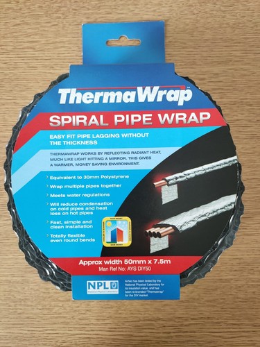 Thermawrap spiral pipe wrap - thermawrap,