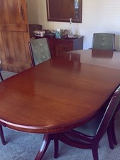 Mahogany Cherry Wood Dining