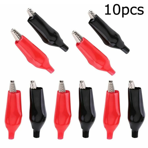 Insulated crocodile clips - insulated,