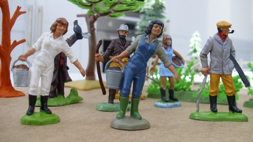 Vintage britains farm worker - britains,