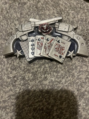 Guns roses pewter belt - pewter,