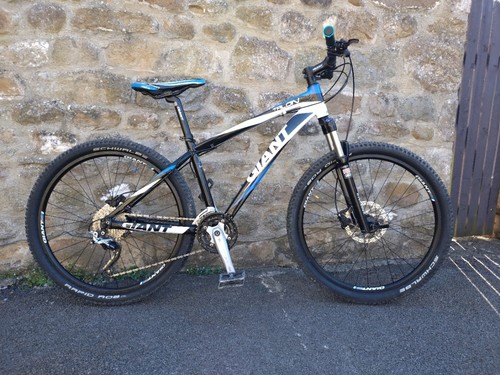Giant talon mtb white - mtb, white/blue