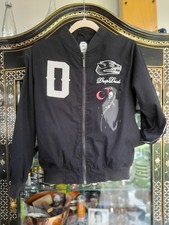 MMXIII 2013 Guys size S DROPDEAD Bomber Jacket Baseball/Varsity GOT? Wolf/Reaper