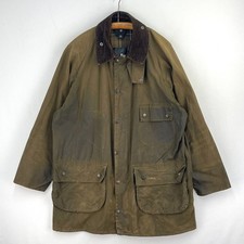 Barbour Classic Solway Wax Jacket Mens C46 XL XXL Olive Green Brown Vintage Coat