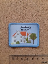 National Trust AVEBURY MANOR House Charity Cloth Patch