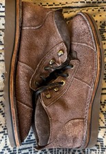 Jim Green - African Rangers In Roughout Buffalo Leather. Size 9.5 UK ASHM Last