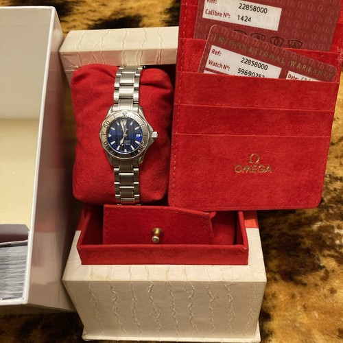 Omega seamaster ladies watch - omega,