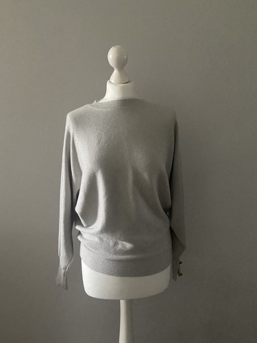 Apricot silver bat wing jumper - wing,