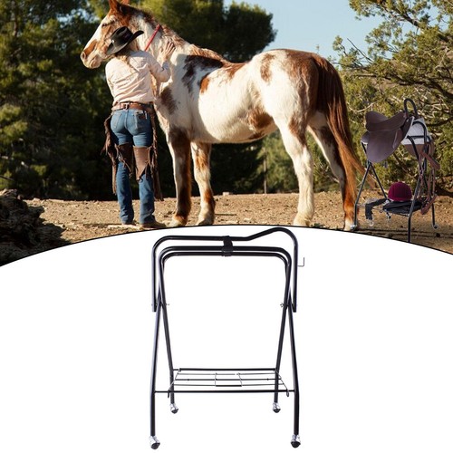Saddle rack folding horse - folding,