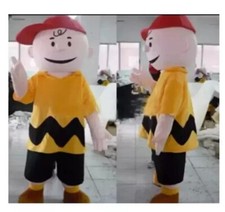 Cartoon Boy Mascot Costume