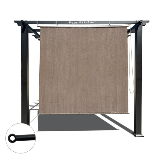 Drill roll patio gazebo - no,