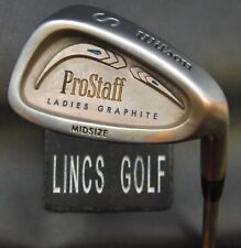 Wilson Pro Staff Mid Size Sand Wedge Ladies Graphite Shaft G-Three TCR Grip