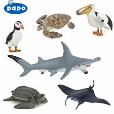PAPO Wild Animal Kingdom OCEAN  - SHARKS, WHALES, PENGUINS ETC - Choice of 44