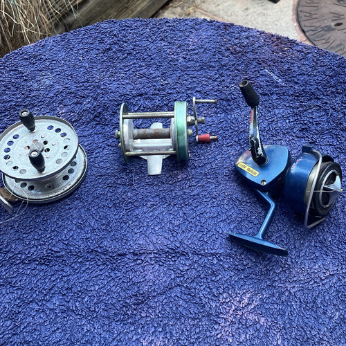 Vintage lot fishing - lot, of