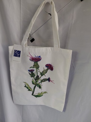 Scottish themed thistle - thistle, tote