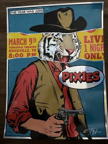 Official pixies tour poster - official,
