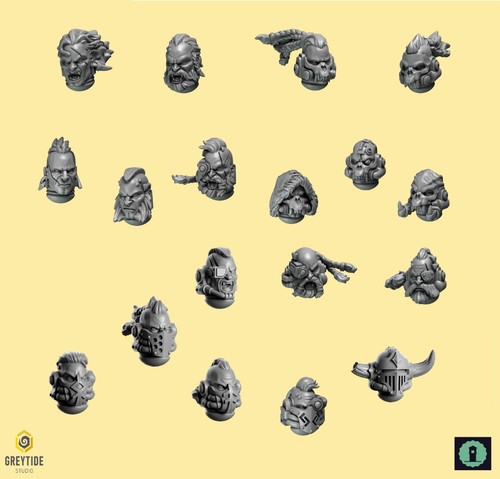 Primal hounds bare heads - bare,
