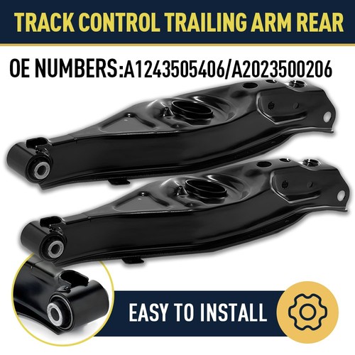 Control trailing arm wheel - 2x,